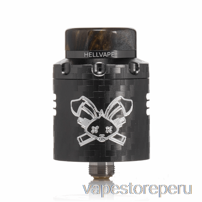Vape Peru Hellvape Dead Rabbit V3 24mm Rda Bronce Fibra De Carbono